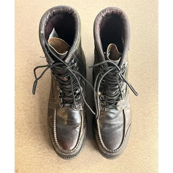 Browning 10IN Kangaroo Hunting Boots Leather Upper Men's Size 11M Made in USA - Picture 2 of 6